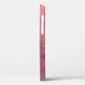 Rood paneel Verticalabstract, achtergrond, bord, Case-Mate iPhone Case (Achterkant / Links)