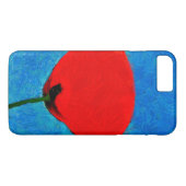 Rood papaver schilderij Case-Mate iPhone case (Achterkant (Horizontaal))