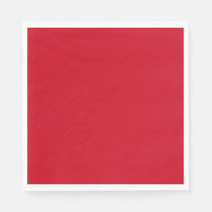 Rood papier servet