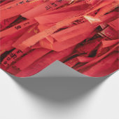 Rood papier strips (Hoek)