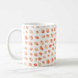 Rood paradijsappelpatroon koffiemok