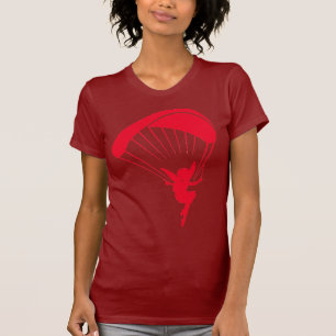 Rood Paraglidepixie T-shirt