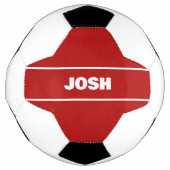 ROOD PERSOONLIJK VOETBAL (Voorkant)