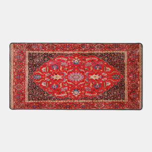 Rood Perzisch tapijt van Mashhad Desk Mat
