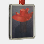 Rood Pet 2004 Metalen Ornament (Rechts)