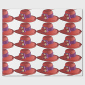 Rood Pet Cadeaupapier (Vlak)