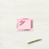 Rood Pet na de invoering Post-it® Notes (Op bureau)