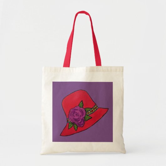 Rood Pet Tote Bag (Voorkant)