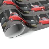 Rood Puch 500 Cadeaupapier (Rol Hoek)