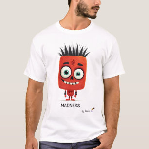 rood Punk teken   WAANZIN - by design   plezier T-shirt