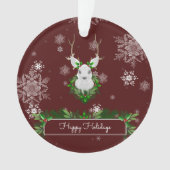 Rood rendierlijk Ornament (voorkant)