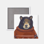 Rood rendierzweet Beer Magneet (Voorkant / Achterkant)