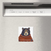 Rood rendierzweet Beer Magneet (Insitu (Vaatwasser))