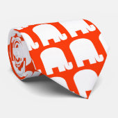 Rood republikeins Stropdas (Opgerold)