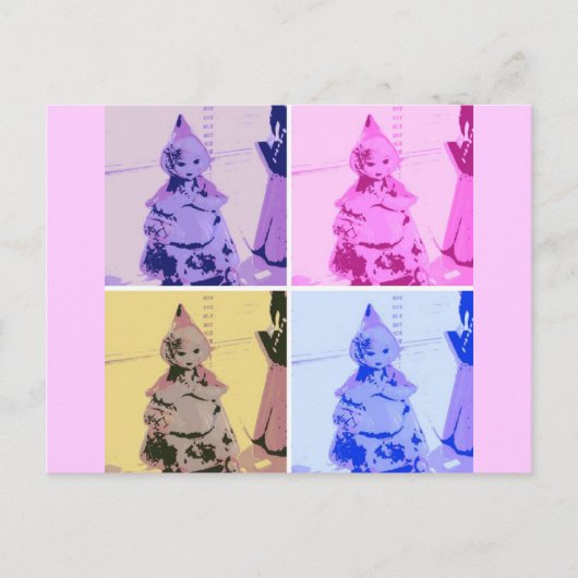 Rood Ridderhout Briefkaart (Voorkant)