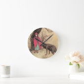 Rood Ridderhout van Warwick Goble Ronde Klok (Huis)