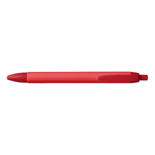 Rood-rood, gewoon rood zwarte inkt pen (Achterkant)