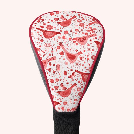 Rood Rood Waterverf Golfheadcover