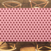 Rood roodgloeiend naadloos patroon op tablet tafelkleed