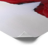 Rood roze 24 Tafelbruiningstabel Poster (Hoek)