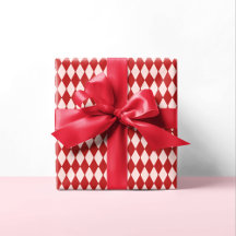 Rood & Roze Argyle Feestelijke Moderne Kerst