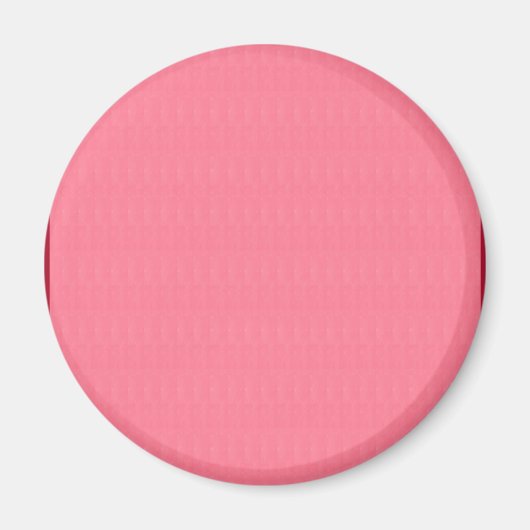 ROOD Roze Blank Textures Shades Sjabloon DIY GESCH Magneet (Voorkant)
