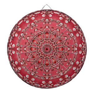 Rood Roze Decoratief Dartbord