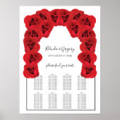 Rood rozen weddenschap poster (Voorkant)