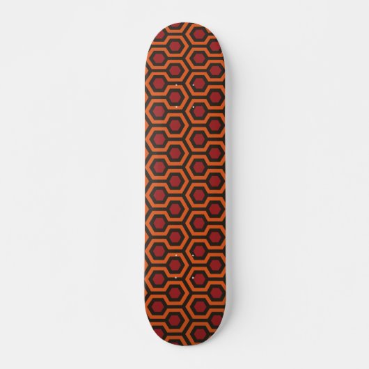 Rood schijnen skateboard (Voorkant)