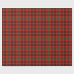 Rood Schots geruit Check Tartan Wrapping Paper Cadeaupapier