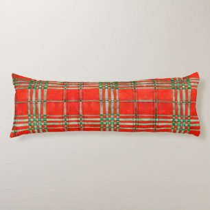 ROOD SCOTT TARTAN Body kussen