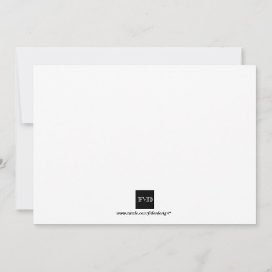 Rood script kerstfeest uitnodiging (Achterkant)