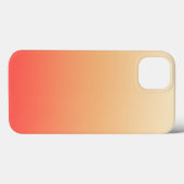 Rood sinaasappel en geel verloop Case-Mate iPhone case (Achterkant (horizontaal))