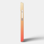 Rood sinaasappel en geel verloop Case-Mate iPhone case (Achterkant / Links)