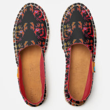 Rood & Sinaasappel Tijger Gezicht Canvas Afridrill