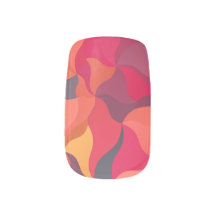 Rood, sinaasappel, zwart