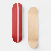 rood skateboard (Voorkant)
