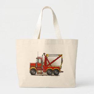Rood sleepwagenzakken/Tassen Grote Tote Bag