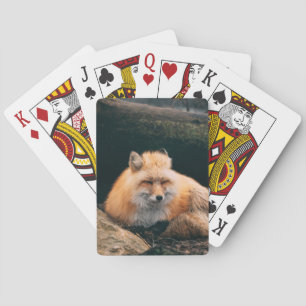 Rood slipje pokerkaarten
