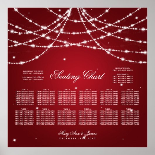 Rood snijtaart snijtaart poster (Voorkant)