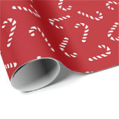 Rood snoepriet inpakpapier (Rol Hoek)