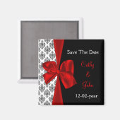 rood sparen de datummagneet magneet (Voorkant / Achterkant)