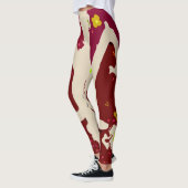 Rood spiegeltje leggings (Links)