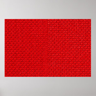 Rood sportkleding textuur camouflage fotobackgr poster