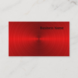 Rood staal visitekaartje