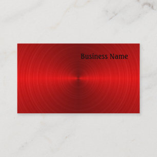 Rood staal visitekaartje