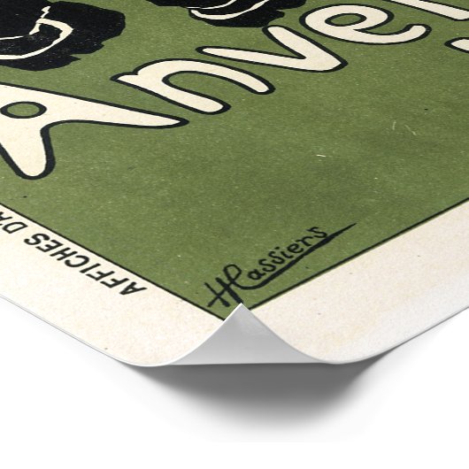 Rood Star Line Travel Poster (Hoek)