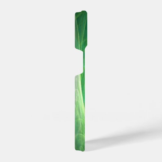 Rood Storm Bloemen Moderne Abstracte Kunst Kleuren iPhone Hoesje (Rechterkant)