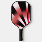 Rood-stroomperspectief Verloopkleur Vulling Tekeni Pickleball Paddle (Achterkant)