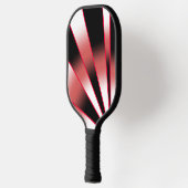 Rood-stroomperspectief Verloopkleur Vulling Tekeni Pickleball Paddle (Links)